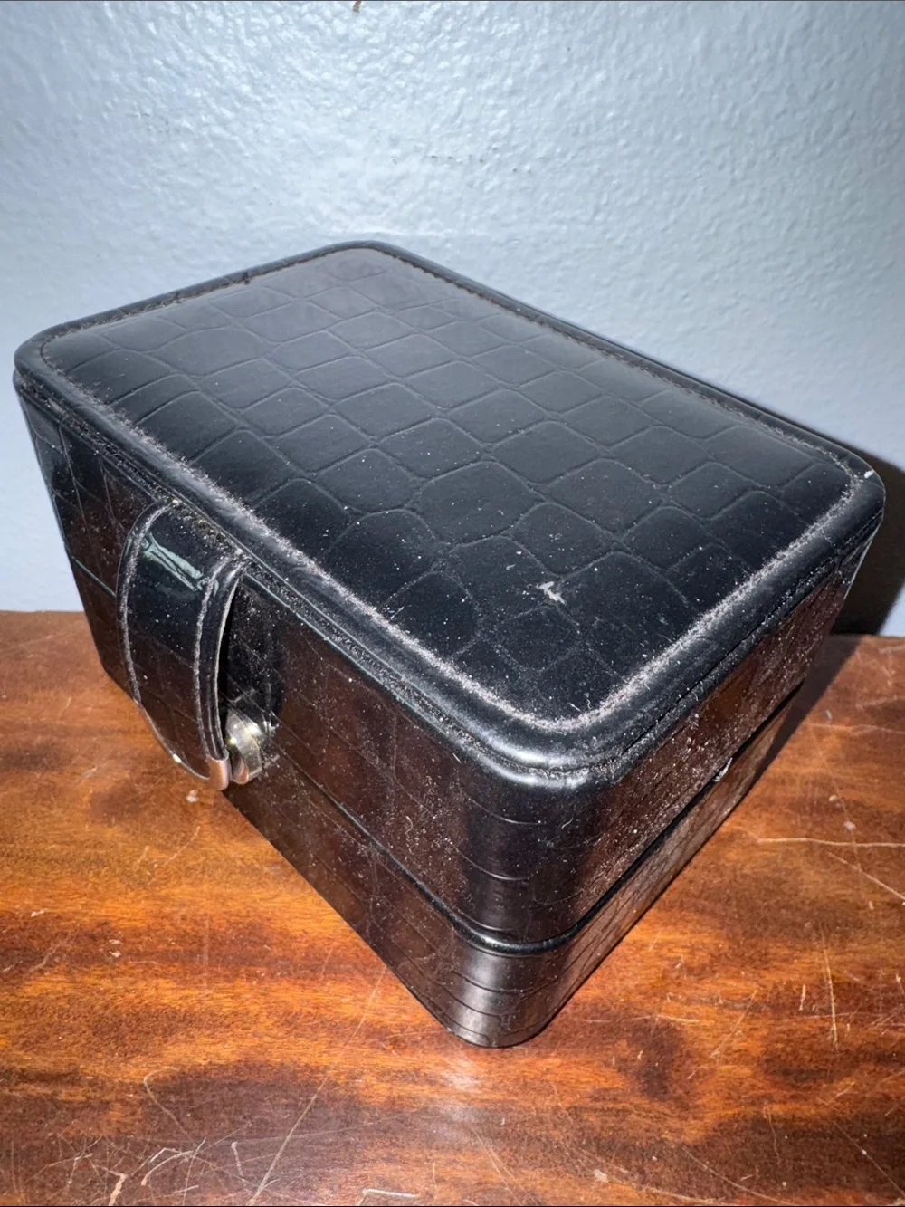 Vintage Galaxie by ELGIN Jewelry Presentation Box with Metal Charm Bracelet